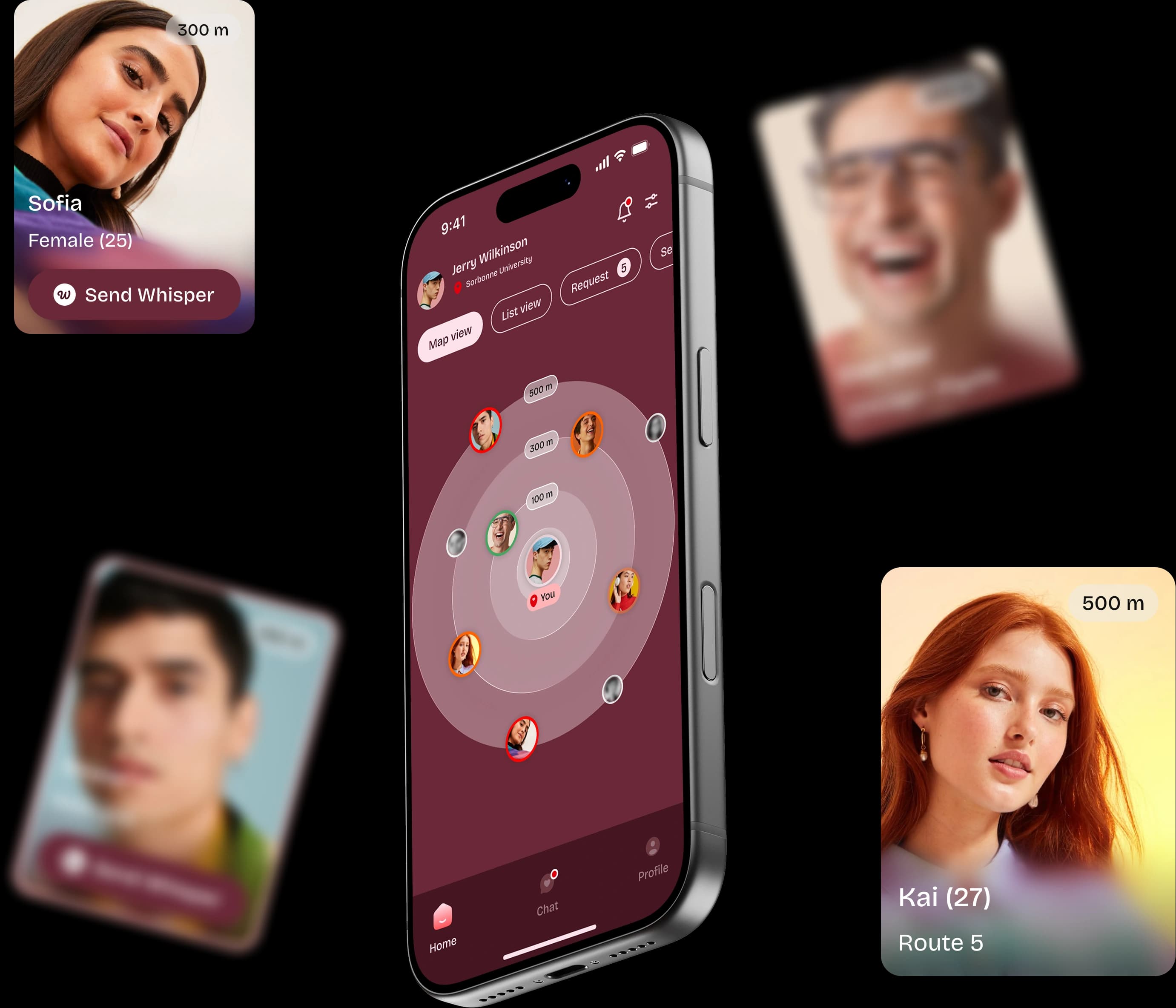 Aperçu de l'application